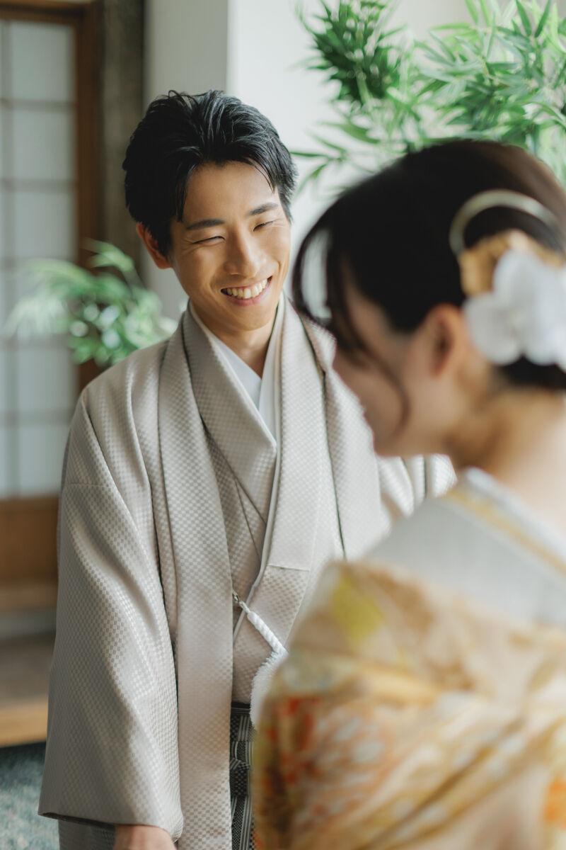 優しい眼差しも