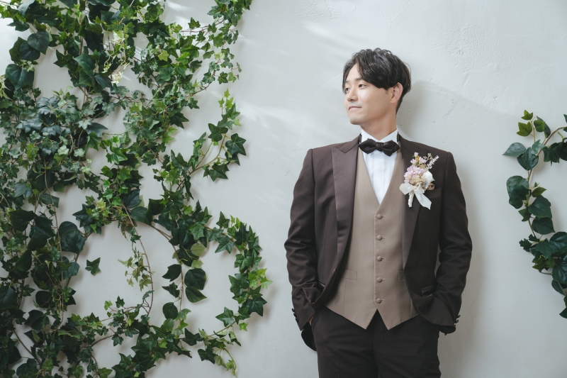 ご新郎様ソロショット