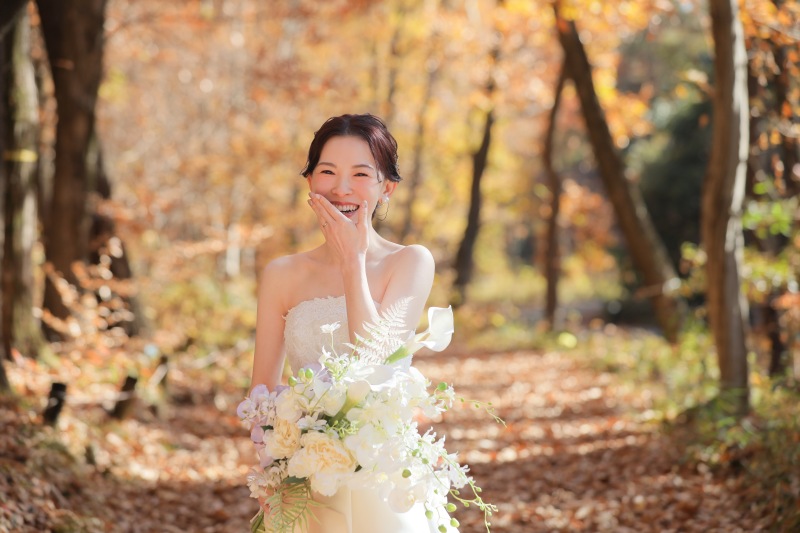 ご新婦様のソロショット