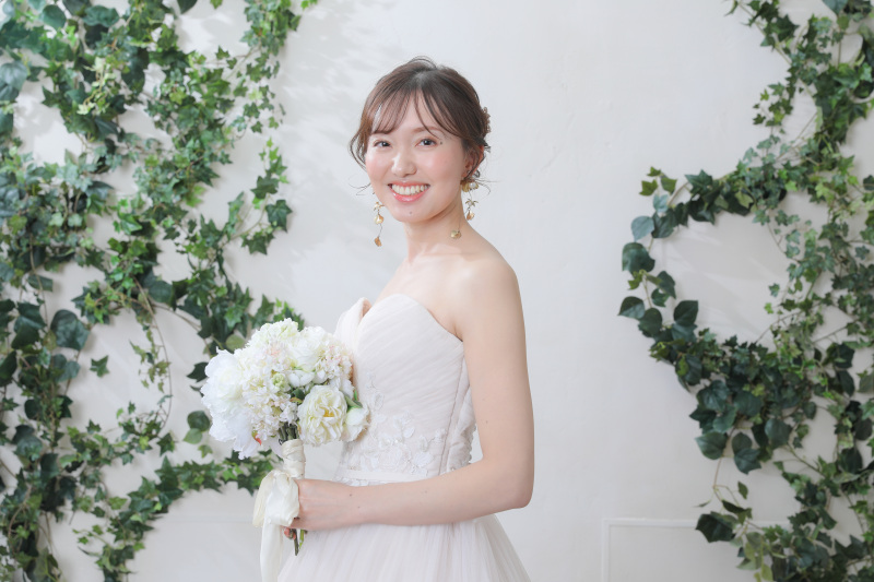 ご新婦様のソロショット。パート1