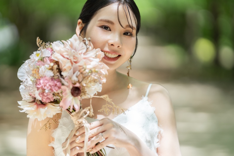 ご新婦様ソロショット