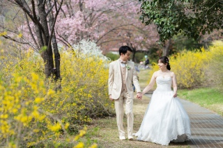 春の和装&洋装ロケーション