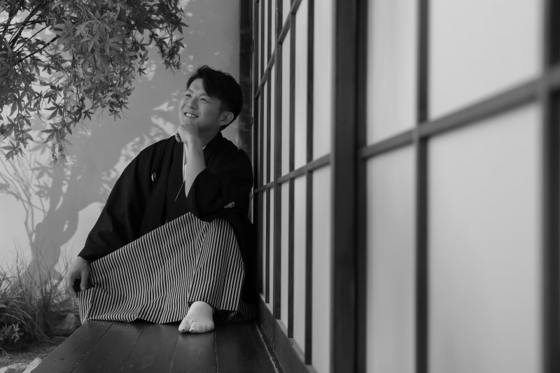 ご新郎様ソロショット