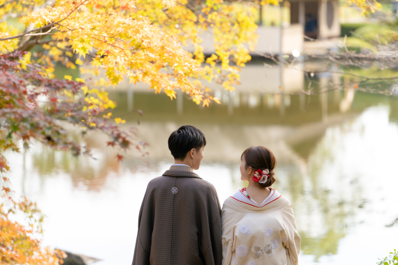 紅葉×和装ロケーション！