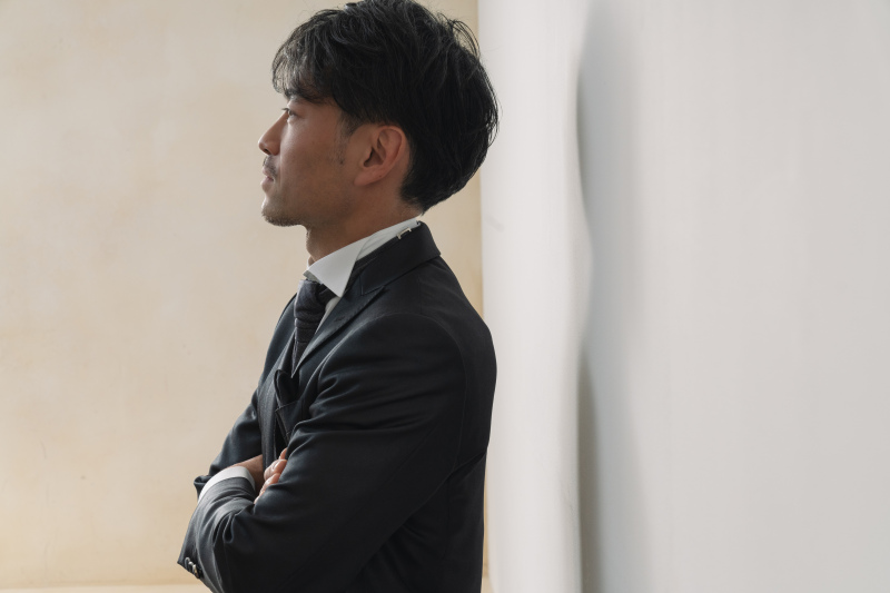 ご新郎様のソロショット!