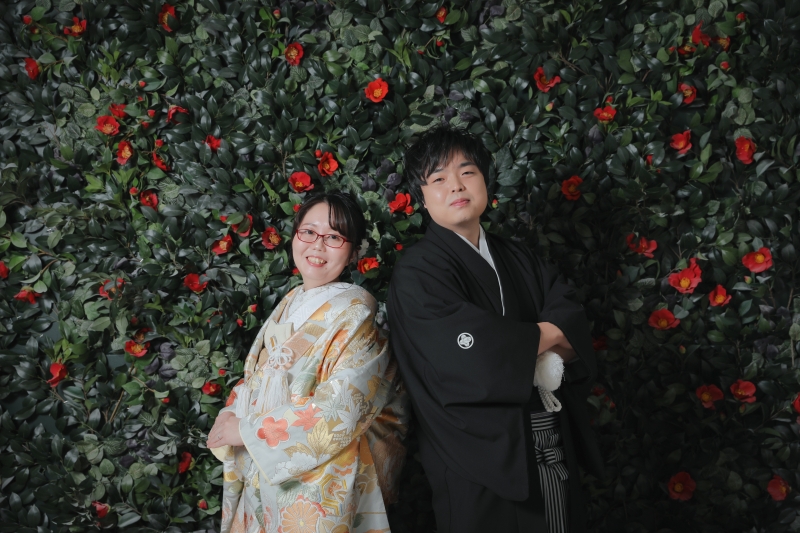 背中合わせショット✳︎