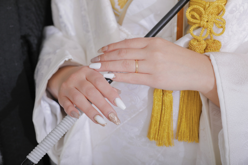 手元ショット。