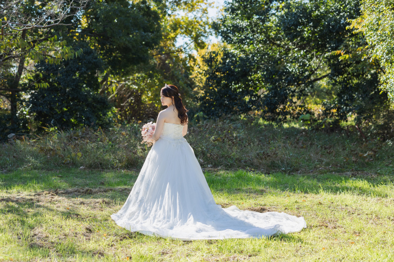 ご新婦様のソロショット