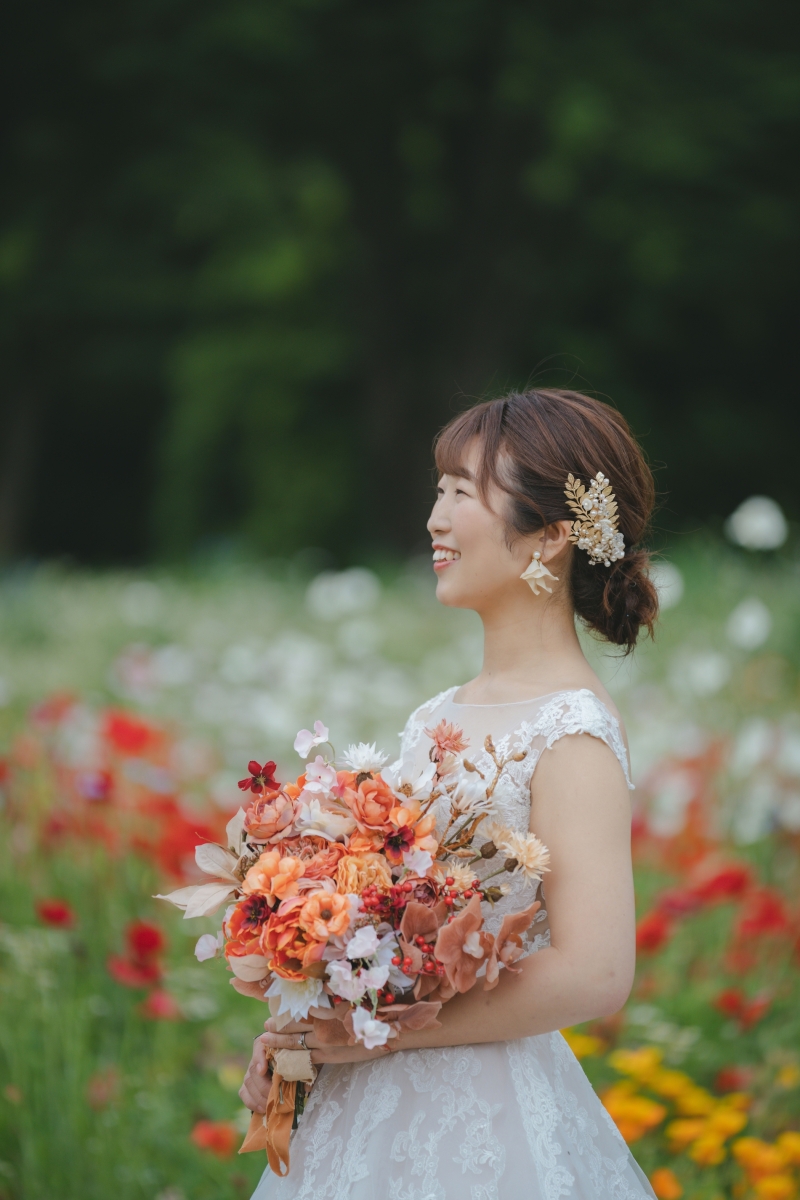 ご新婦さまソロショット