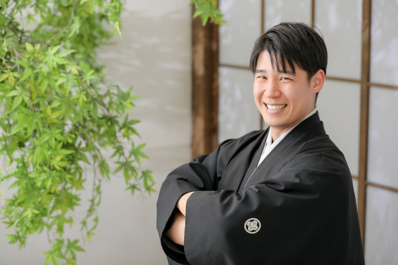 ご新郎様のソロショット