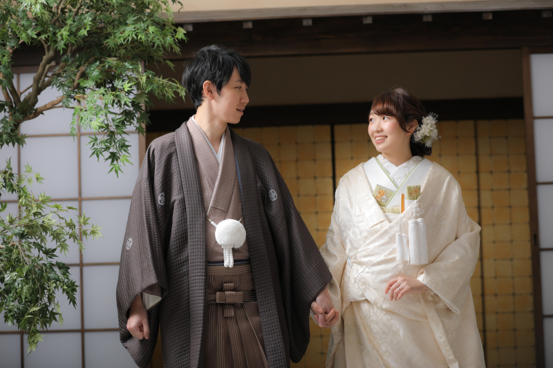 見つめ合う二人