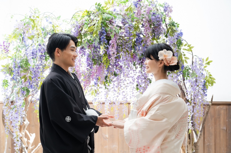 和装へお着替え