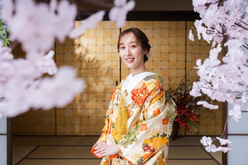 ご新婦様のソロショット