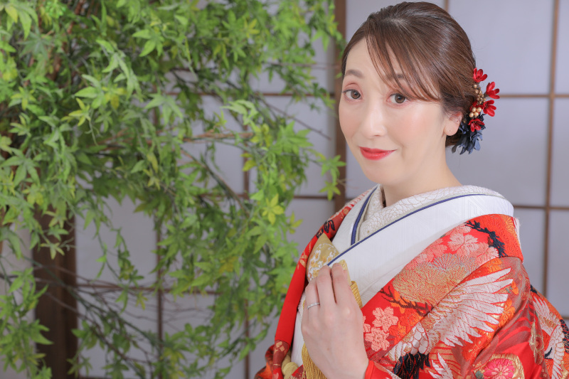 ご新婦様のソロショット。パート1