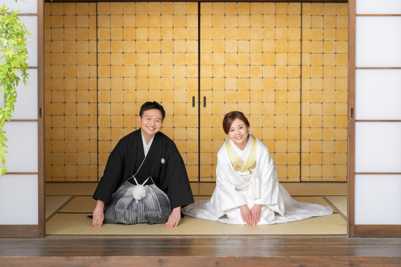 正座でお辞儀♪