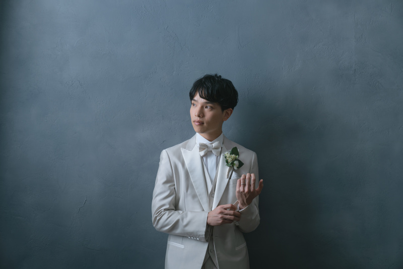 ご新郎様のソロショット