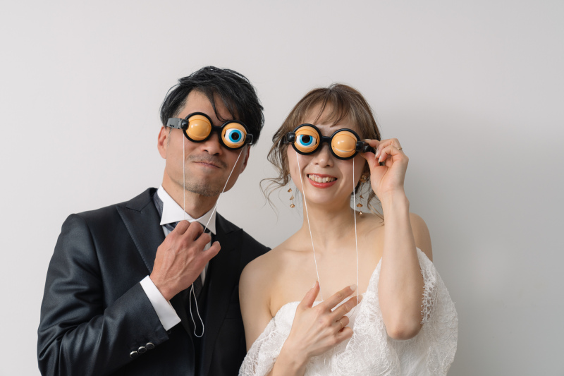 ちょっとふざけて