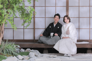 屋内庭園で記念となる1日を過ごしました。