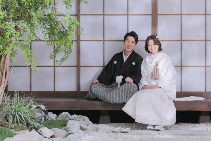 屋内庭園で記念となる1日を過ごしました。