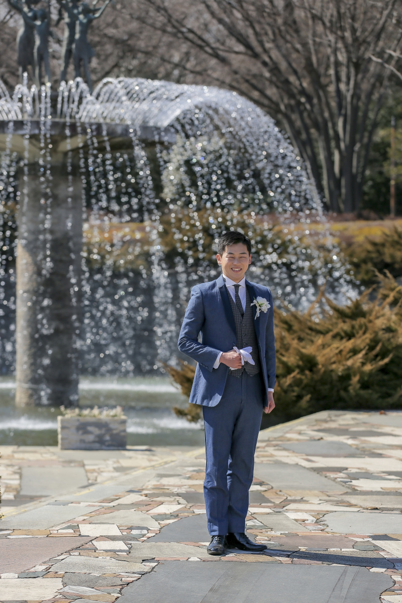 ご新郎様ソロショット!