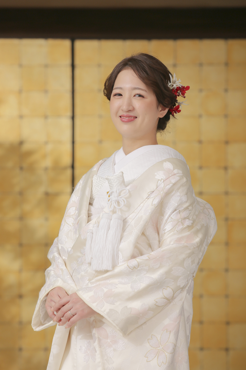 お嫁様のソロショット。和装バーション!