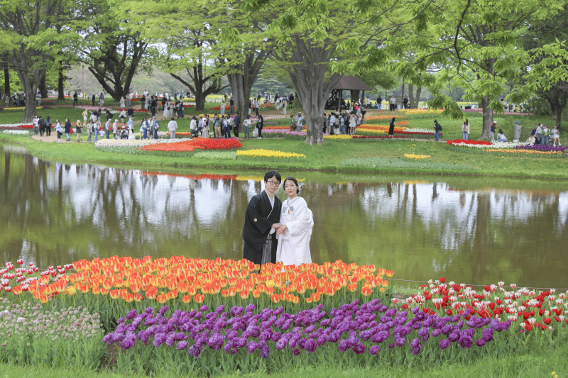 チューリップガーデン。