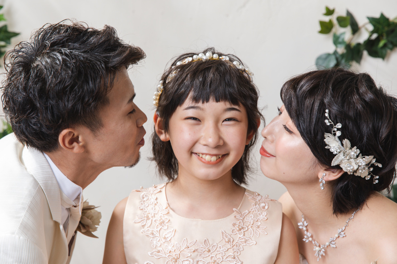 スリーショット！