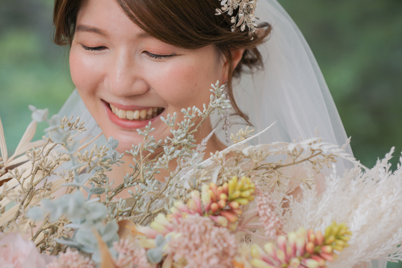 ご新婦様のソロショット。パート1