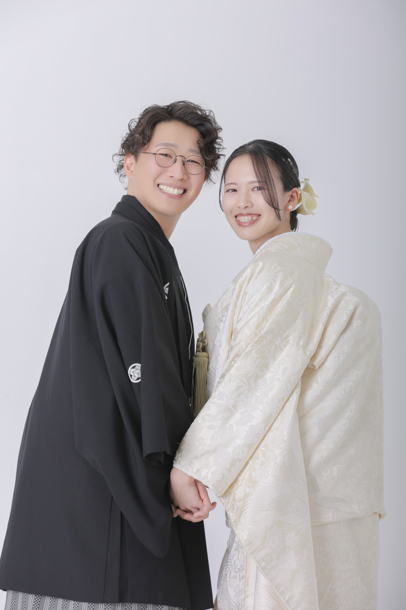 振り向きショット。