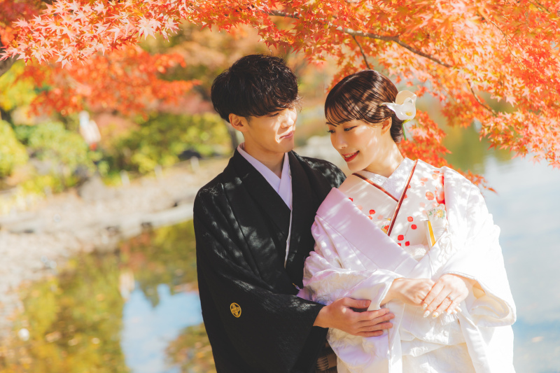 紅葉とイチョウ7