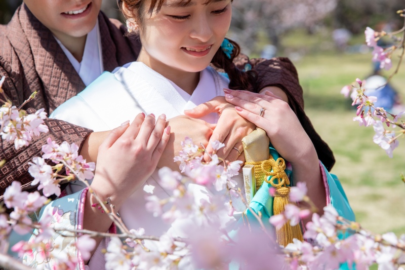 桜と