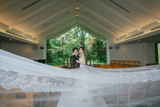 新緑のチャペル