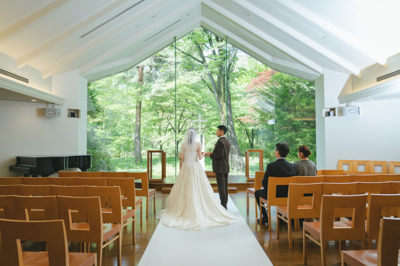 新緑のチャペル