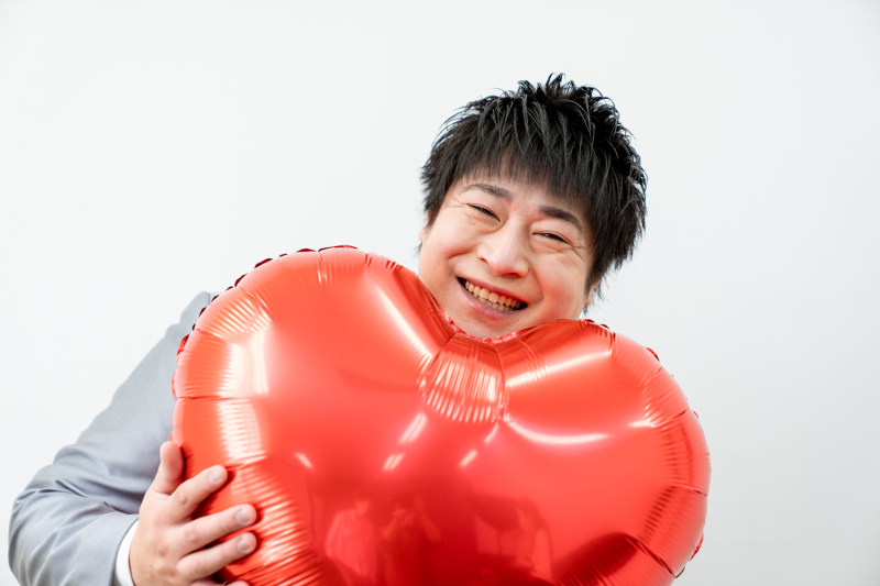 嬉しそうな新郎様