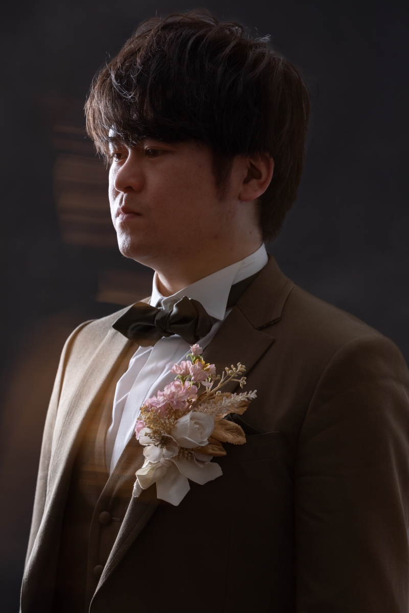 ご新郎様のソロショット