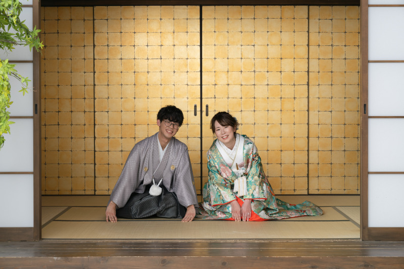 まずは和装から!