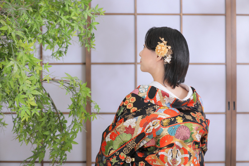 ご新婦様のソロショット。