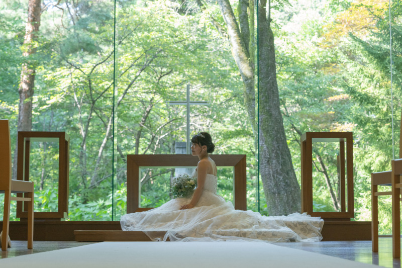 ご新婦様のソロショット