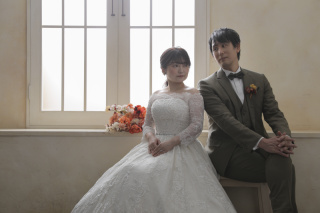 和装洋装でスタジオ撮影で指名撮影！