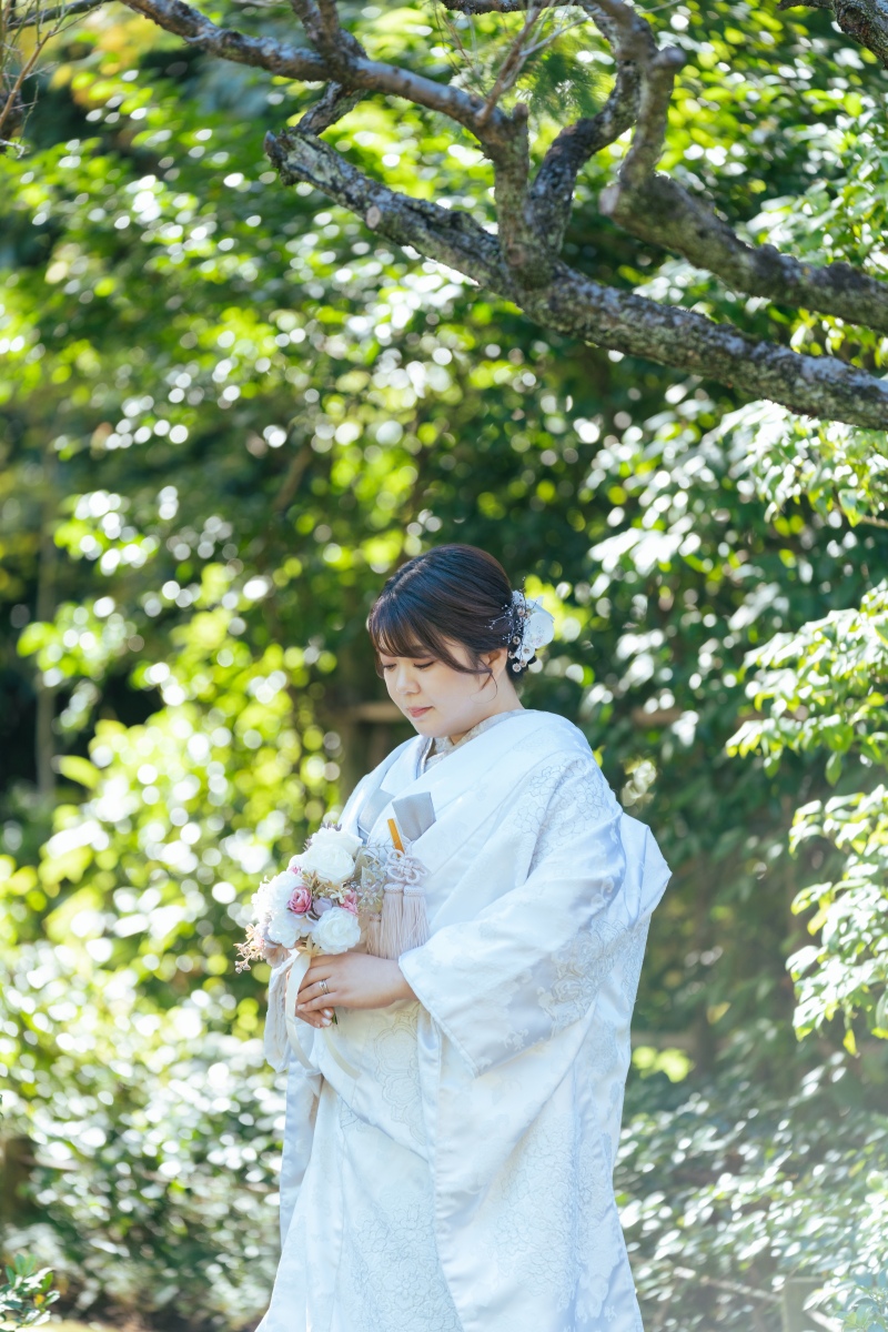 ご新婦様のソロショット