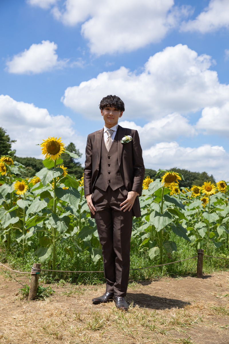 ご新郎様のソロショット