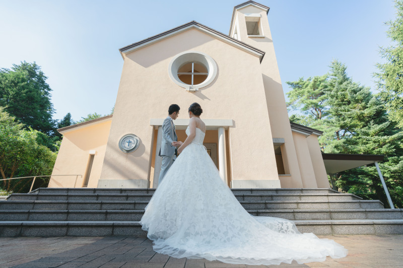 チャペルの外観で