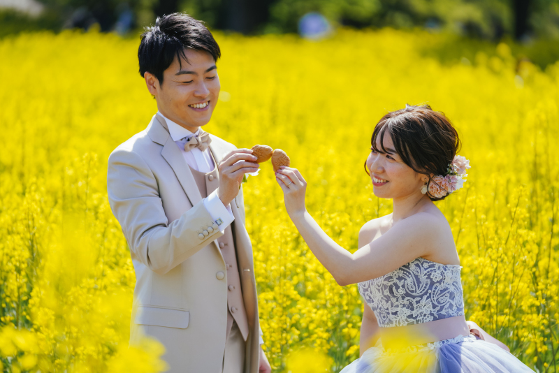 菜の花×鯛焼き!?