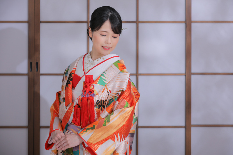 ご新婦様のソロショット。パート1