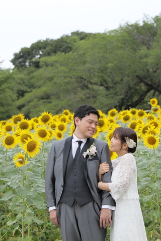 ひまわり＆屋内庭園撮影！