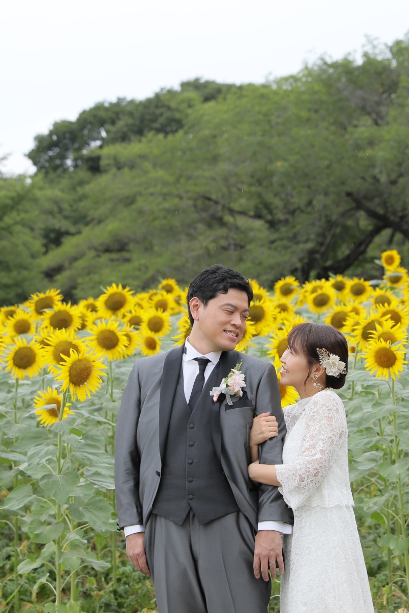 ひまわり&屋内庭園撮影!