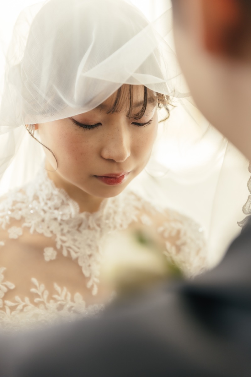 スタジオでチャペルフォト3