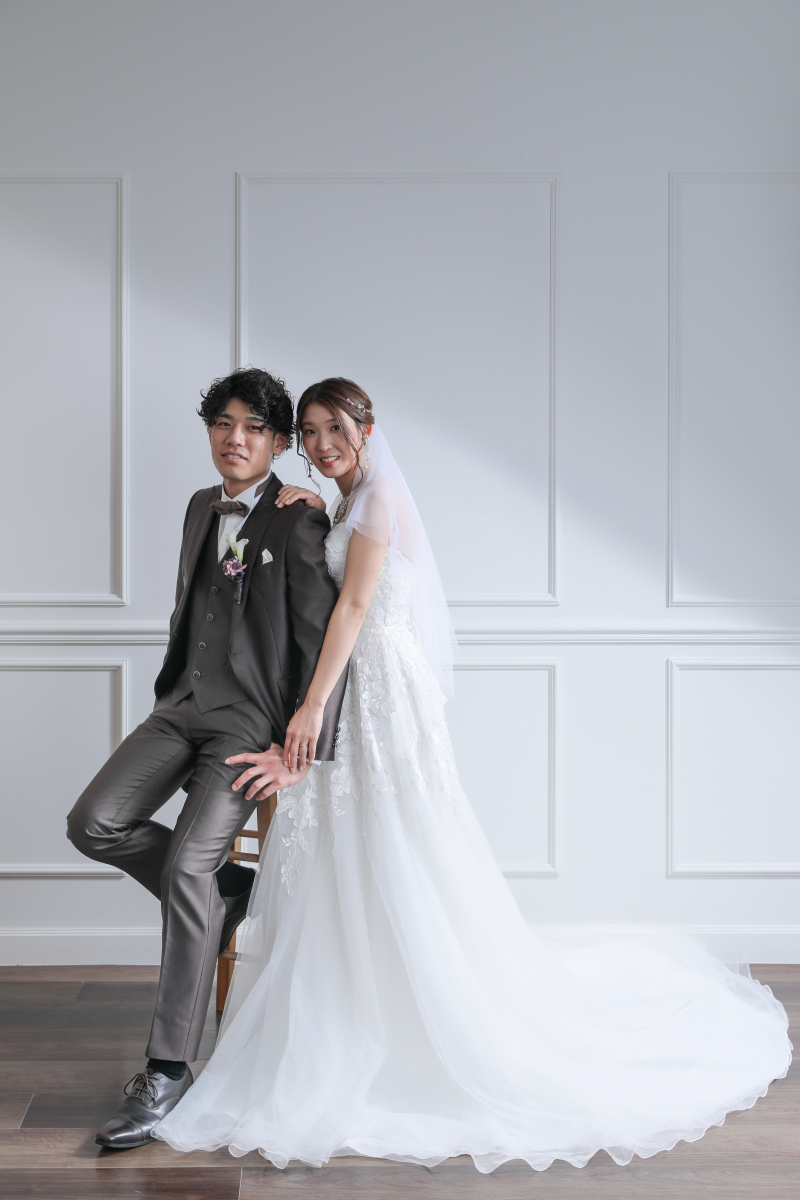 おしゃれな白壁で