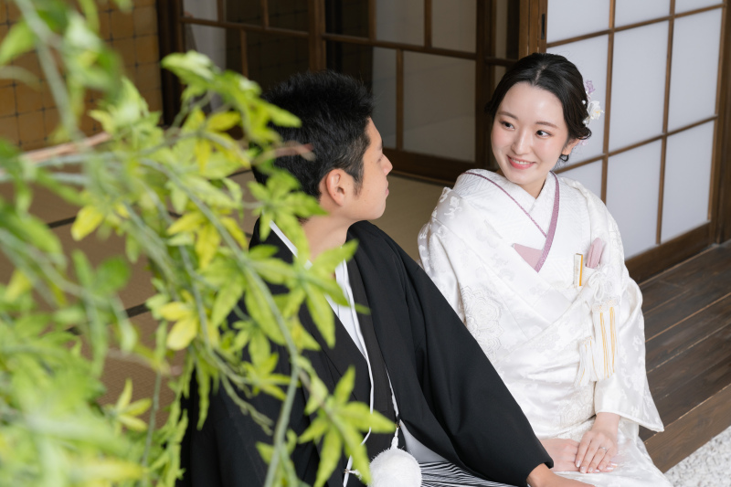 ご新婦様の表情