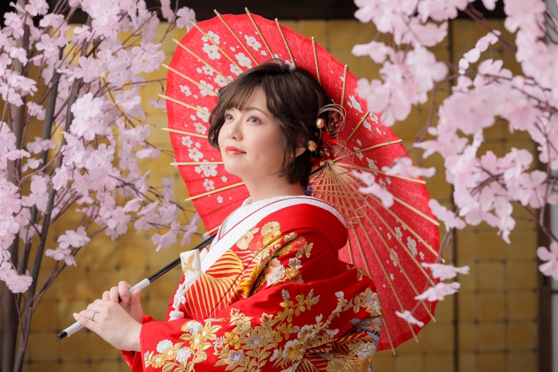 和を堪能！屋内庭園で2着プラン！5